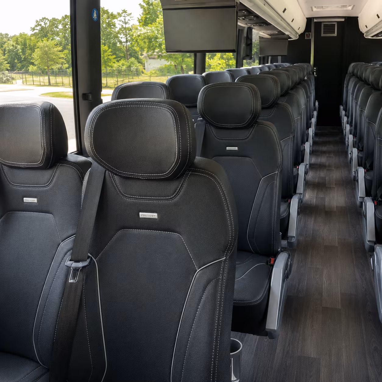 charter bus rentals group transfers to denver international airport den