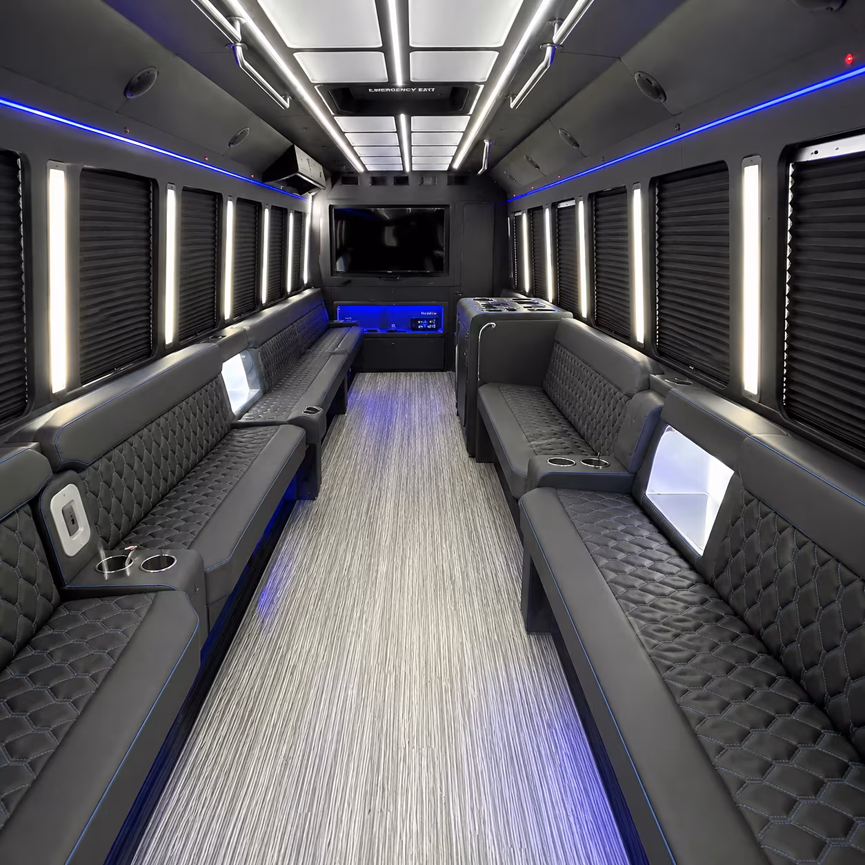 lakewood party bus rentals inside