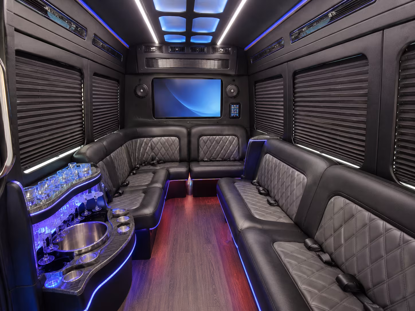 lakewood school event transportation onboard seating